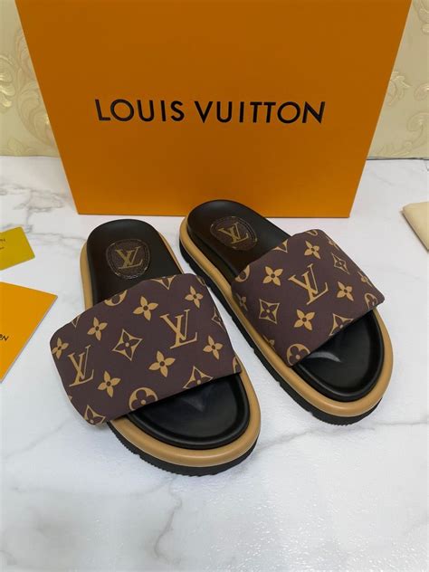 lv slip on|Women's Mules & Slides .